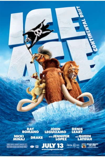 Ice Age 4: Continental Drift English Voices