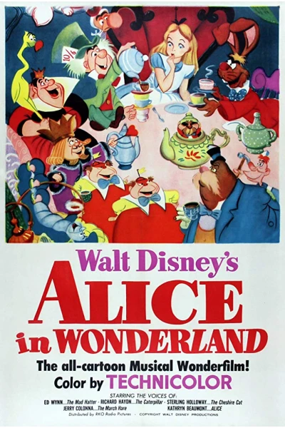 Alice in Wonderland Engelske Stemmer