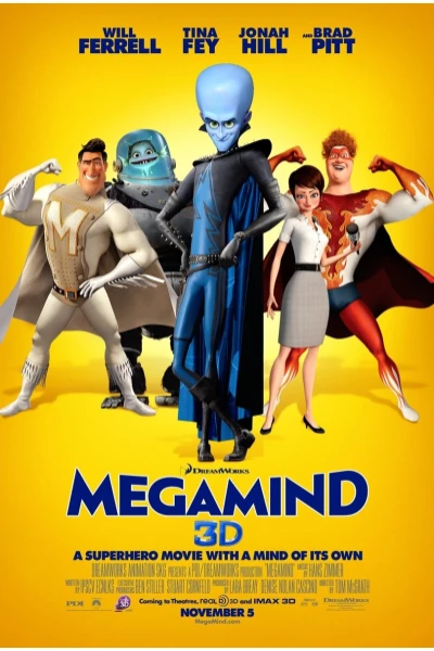 Megamind Swedish Voices