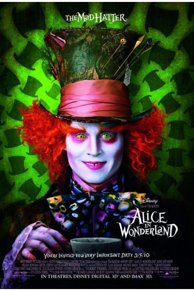 Alice im Wunderland - Tim Burton Schwedisch Stimmen