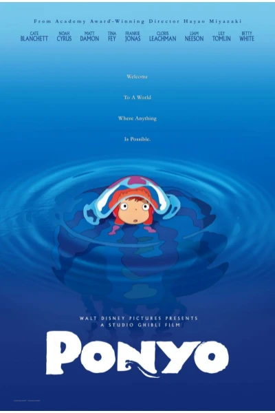 Ponyo Engels stemmen