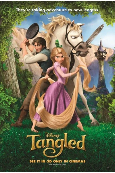 Rapunzel: L'intreccio della torre Inglese Voci