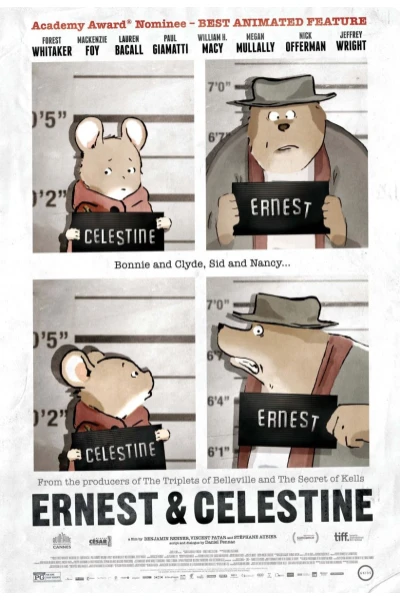 Ernest & Celestine Englanti Äänet