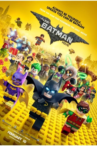 Lego DC: Batman Movie Swedish Voices