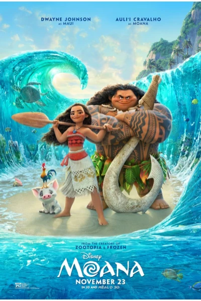 Moana English Voices