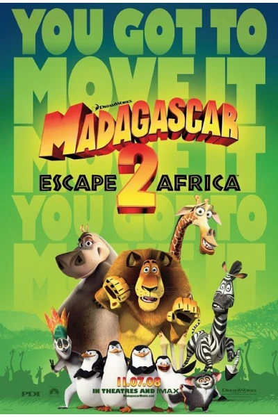 Madagascar 2 - La Grande Évasion Anglais Voix