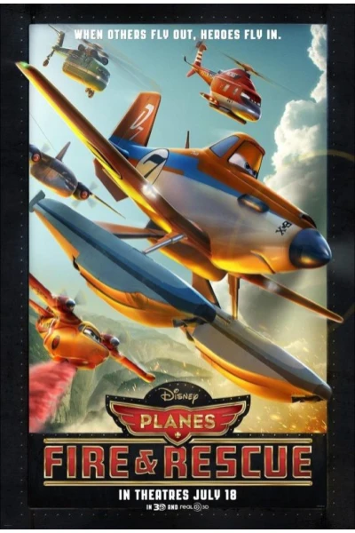 Planes 2: Redden en Blussen Engels stemmen