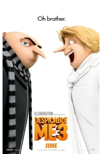 Gru 3: Mi villano favorito Danés Voces