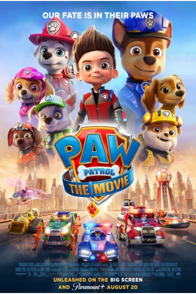 PAW patrol the Movie English Voices