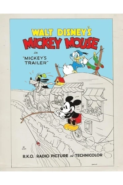 La caravana de Mickey Inglés Voces