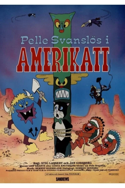 Pelle Svanslös i Amerikatt Swedish Voices