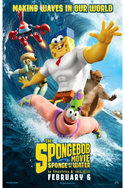 The SpongeBob Movie: Sponge Out of Water Swedish Voices