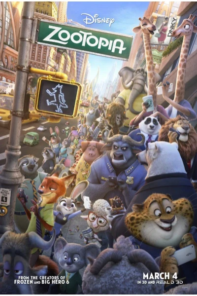 Zootropolis - Dyreriket Engelske Stemmer