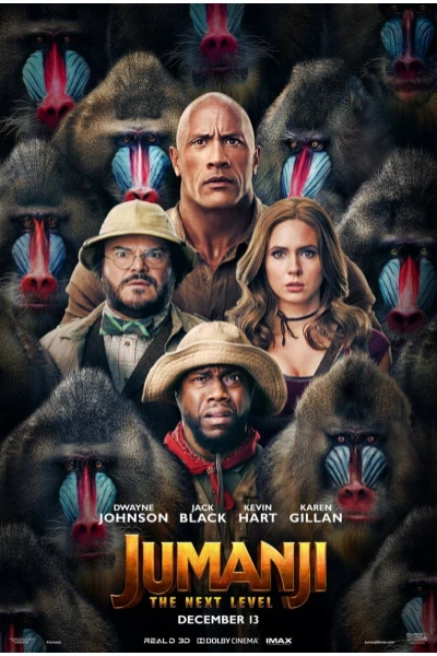 Jumanji: Siguiente nivel Alemán Voces