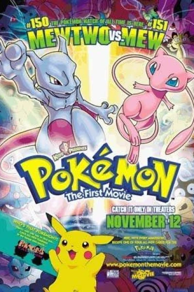 Pokémon 1 - Mewtwo tegen Mew