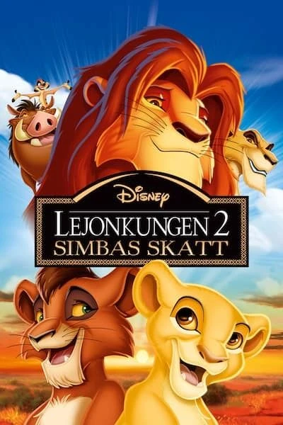 Lejonkungen 2: Simbas skatt Danska Röster